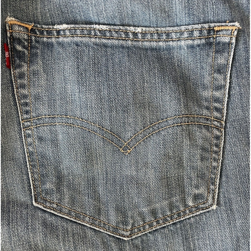 Levis 559 38x30 Relaxed Straight Blue Stone Wash  Denim 100% Cotton - Picture 7 of 10